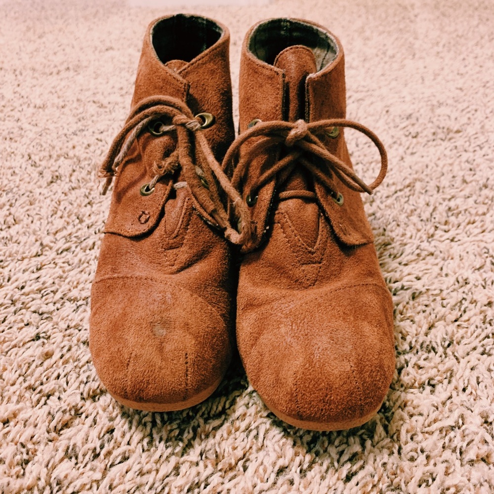 Wedges boots